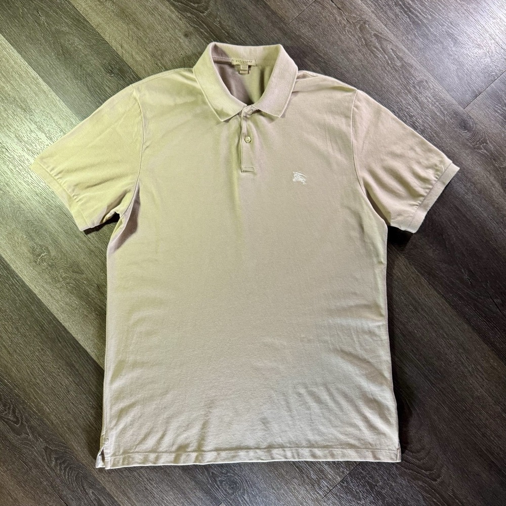 Burberry Brit Men's Cotton Polo Shirt Sz 2XL Short Sleeves Excellent! - Picture 2 of 9